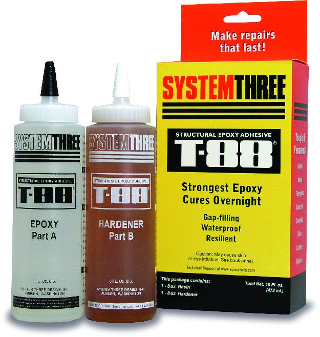 T-88 Structural Epoxy Adhesive 473 ml Kit - Click Image to Close
